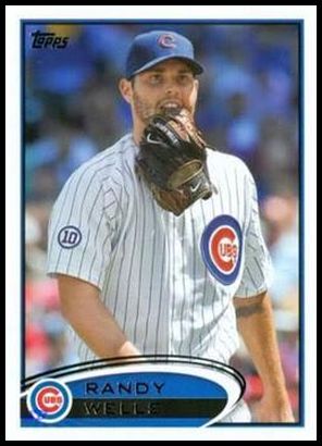 2012 Topps Chicago Cubs CHC10 Randy Wells
